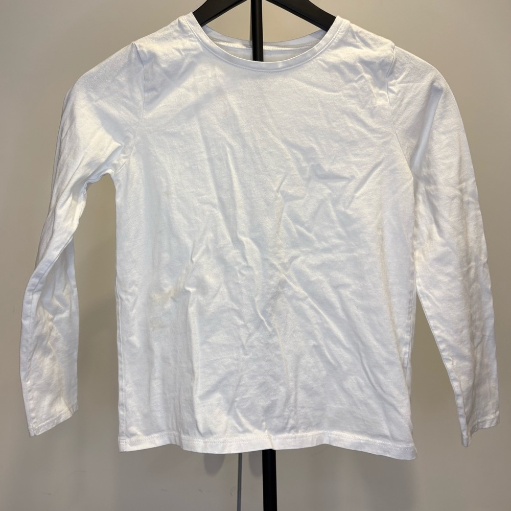 The Children's Place White Long-Sleeve Tee